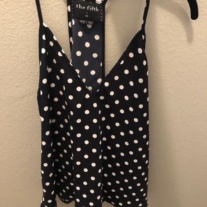The Fifth Label Polka Dot Razorback Tank